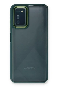 Samsung Galaxy A03S Kılıf Dora Kapak - Haki Yeşil