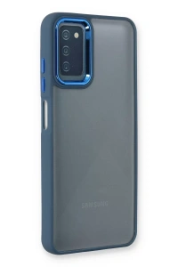 Samsung Galaxy A03S Kılıf Dora Kapak - Mavi