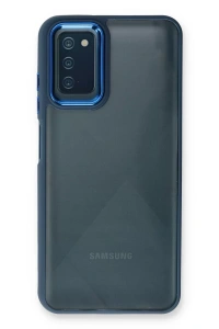 Samsung Galaxy A03S Kılıf Dora Kapak - Mavi