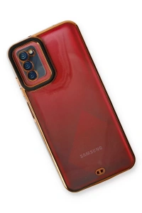 Samsung Galaxy A03S Kılıf Liva Lens Silikon - Siyah