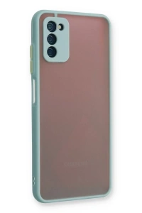 Samsung Galaxy A03S Kılıf Montreal Silikon Kapak - Turkuaz