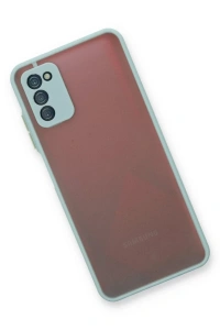Samsung Galaxy A03S Kılıf Montreal Silikon Kapak - Turkuaz