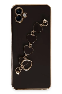 Samsung Galaxy A04 Kılıf Esila Silikon - Siyah