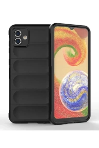 Samsung Galaxy A04 Kılıf Optimum Silikon - Siyah