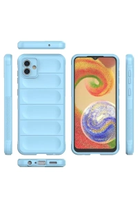 Samsung Galaxy A04 Kılıf Optimum Silikon - Sky Blue
