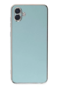 Samsung Galaxy A04 Kılıf Volet Silikon - Açık Yeşil