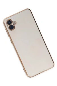 Samsung Galaxy A04 Kılıf Volet Silikon - Beyaz