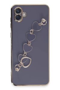 Samsung Galaxy A04E Kılıf Esila Silikon - Gri