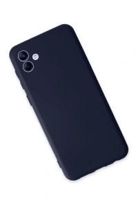 Samsung Galaxy A04E Kılıf First Silikon - Lacivert