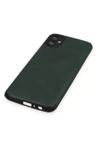 Samsung Galaxy A04E Kılıf Loop Deri Silikon - Yeşil