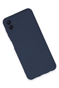 Samsung Galaxy A04E Kılıf Nano içi Kadife Silikon - Lacivert