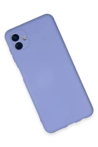 Samsung Galaxy A04E Kılıf Nano içi Kadife Silikon - Lila