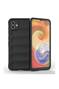 Samsung Galaxy A04E Kılıf Optimum Silikon - Siyah