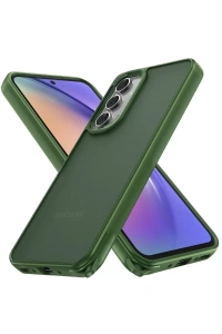 Samsung Galaxy A04S Kılıf Elegant Kapak - Yeşil