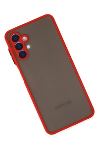 Samsung Galaxy A04S Kılıf Montreal Silikon Kapak - Kırmızı