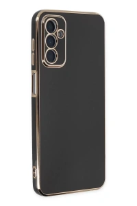 Samsung Galaxy A04S Kılıf Volet Silikon - Siyah
