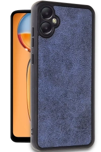 Samsung Galaxy A05 Kılıf Aras Deri Kapak - Lacivert