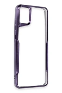 Samsung Galaxy A05 Kılıf Boyi Silikon Kapak - Derin Mor