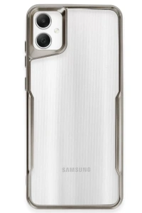 Samsung Galaxy A05 Kılıf Boyi Silikon Kapak - Titan Gri