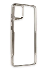 Samsung Galaxy A05 Kılıf Boyi Silikon Kapak - Titan Gri