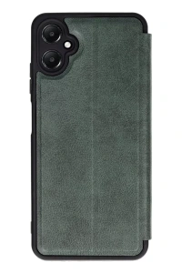 Samsung Galaxy A05 Kılıf Flip Cover - Koyu Yeşil