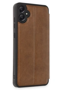 Samsung Galaxy A05 Kılıf Flip Cover - Taba