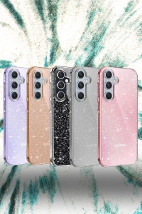 Samsung Galaxy A05 Kılıf Glow Kapak - Siyah