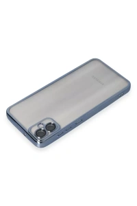 Samsung Galaxy A05 Kılıf Lensli Silikon - Lacivert
