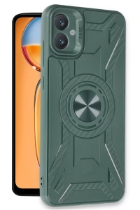Samsung Galaxy A05 Kılıf Lincoln Silikon - Koyu Yeşil