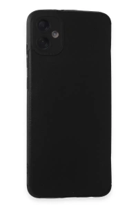 Samsung Galaxy A05 Kılıf Loop Deri Silikon - Siyah
