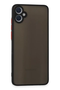 Samsung Galaxy A05 Kılıf Montreal Silikon Kapak - Siyah