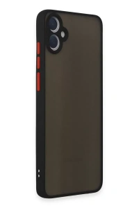 Samsung Galaxy A05 Kılıf Montreal Silikon Kapak - Siyah