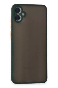 Samsung Galaxy A05 Kılıf Montreal Silikon Kapak - Yeşil