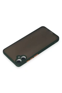 Samsung Galaxy A05 Kılıf Montreal Silikon Kapak - Yeşil