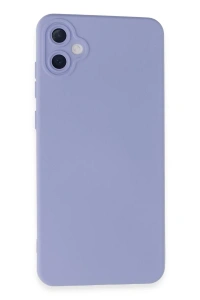 Samsung Galaxy A05 Kılıf Nano içi Kadife Silikon - Lila