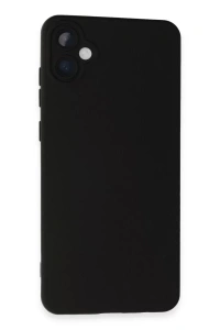 Samsung Galaxy A05 Kılıf Nano içi Kadife Silikon - Siyah