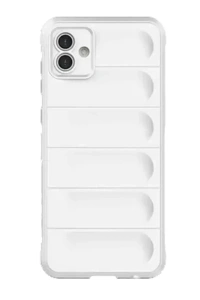 Samsung Galaxy A05 Kılıf Optimum Silikon - Krem
