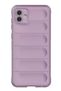 Samsung Galaxy A05 Kılıf Optimum Silikon - Mor