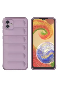 Samsung Galaxy A05 Kılıf Optimum Silikon - Mor
