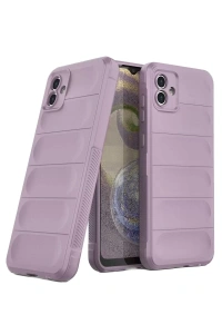Samsung Galaxy A05 Kılıf Optimum Silikon - Mor