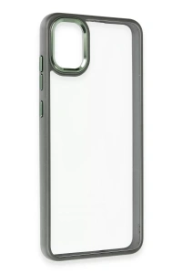 Samsung Galaxy A05 Kılıf Power Silikon - Koyu Yeşil