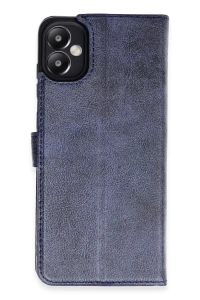 Samsung Galaxy A05 Kılıf Trend S Plus Kapaklı Kılıf - Lacivert