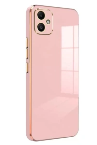 Samsung Galaxy A05 Kılıf Volet Silikon - Pembe