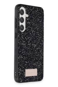 Samsung Galaxy A05S Bright Simli Kapak - Siyah
