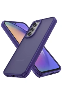 Samsung Galaxy A05S Kılıf Elegant Kapak - Derin Mor