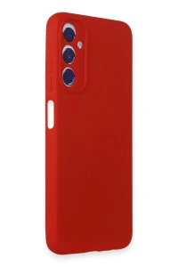 Samsung Galaxy A05S Kılıf First Silikon - Kırmızı