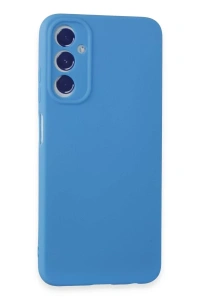 Samsung Galaxy A05S Kılıf First Silikon - Mavi