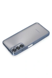 Samsung Galaxy A05S Kılıf Lensli Silikon - Açık Mavi