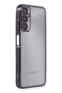 Samsung Galaxy A05S Kılıf Lensli Silikon - Mor