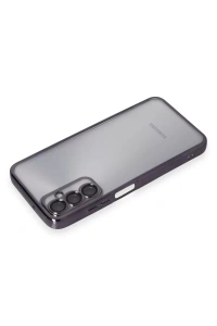 Samsung Galaxy A05S Kılıf Lensli Silikon - Mor